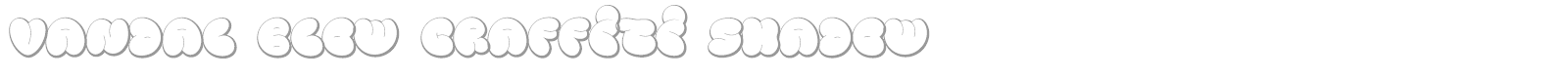 Vandal Blow Graffiti font preview